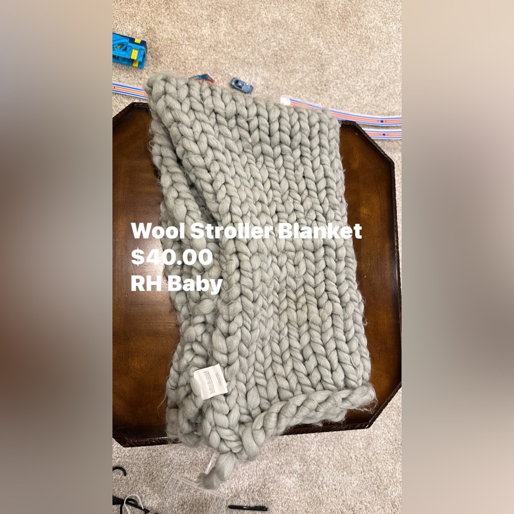 RHBaby Wool Stroller Blanket